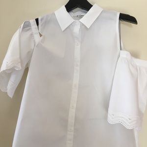 Open Shoulder Blouse